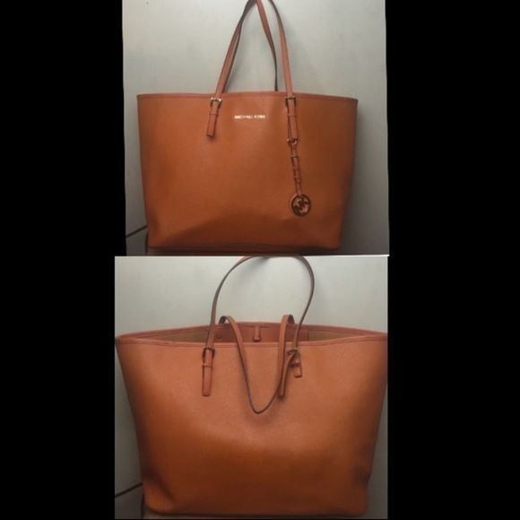 Michael Kors Large jet set travel east west tote✨ - Picture 3 of 5